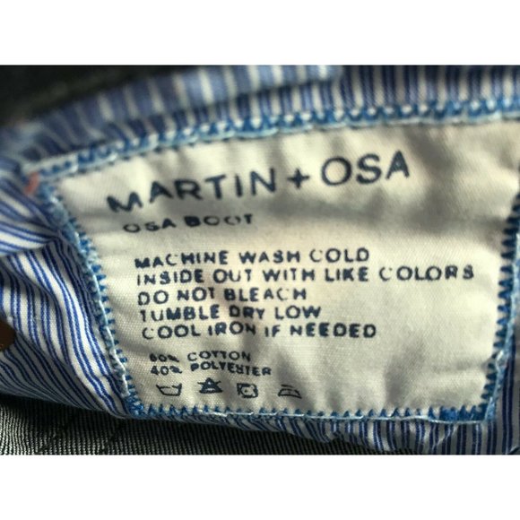 RARE Martin + Osa (American Eagle) Jeans Dark 29 - Picture 6 of 10